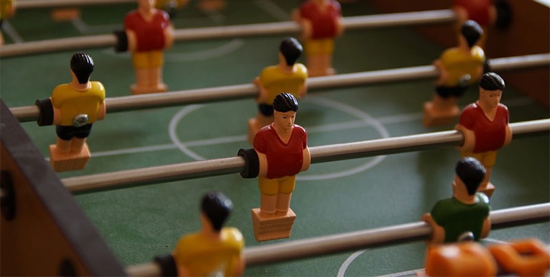 foosball table